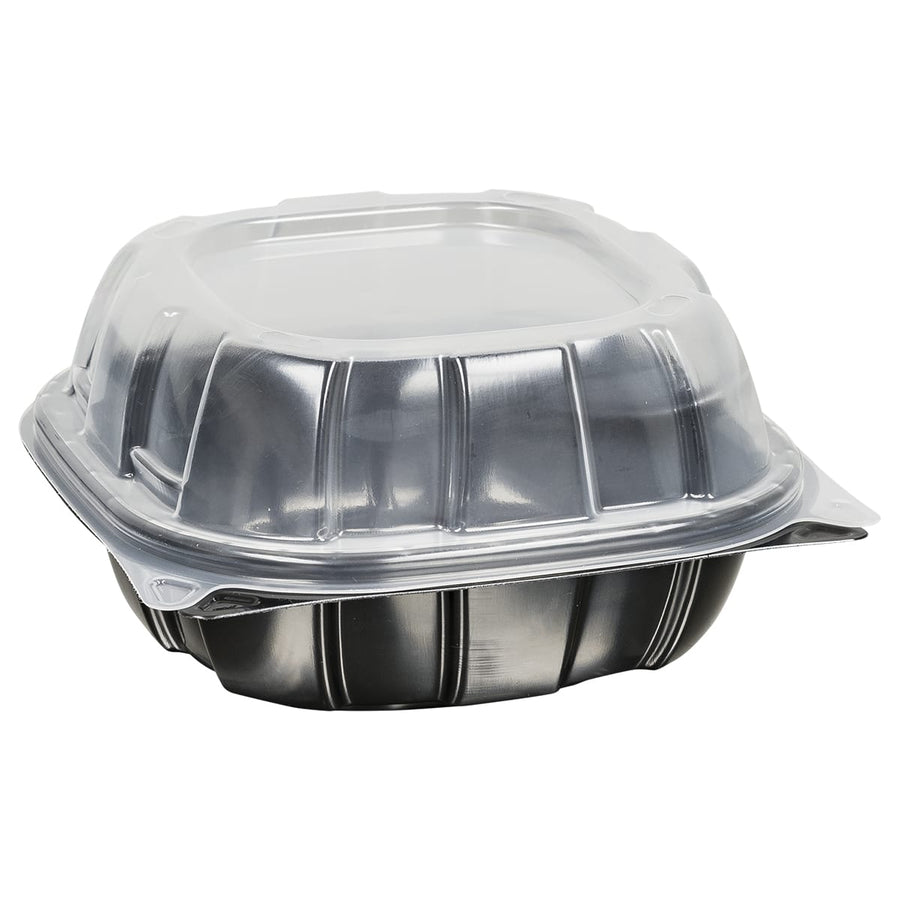 6" Rigid Microwavable Carry Out Container (171 Per Case)