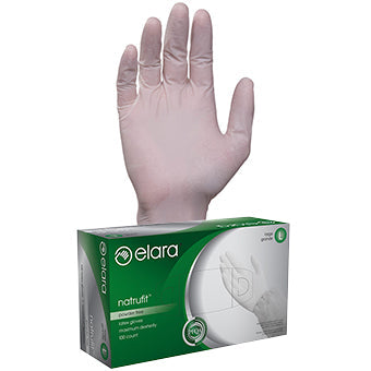 Latex Powdered Gloves 10/100 (1000 Gloves Per Case)