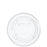 Dart 2oz Medium Plastic Portion Cup Lid - Clear (2,500/CS) - Paper Supplies Plus