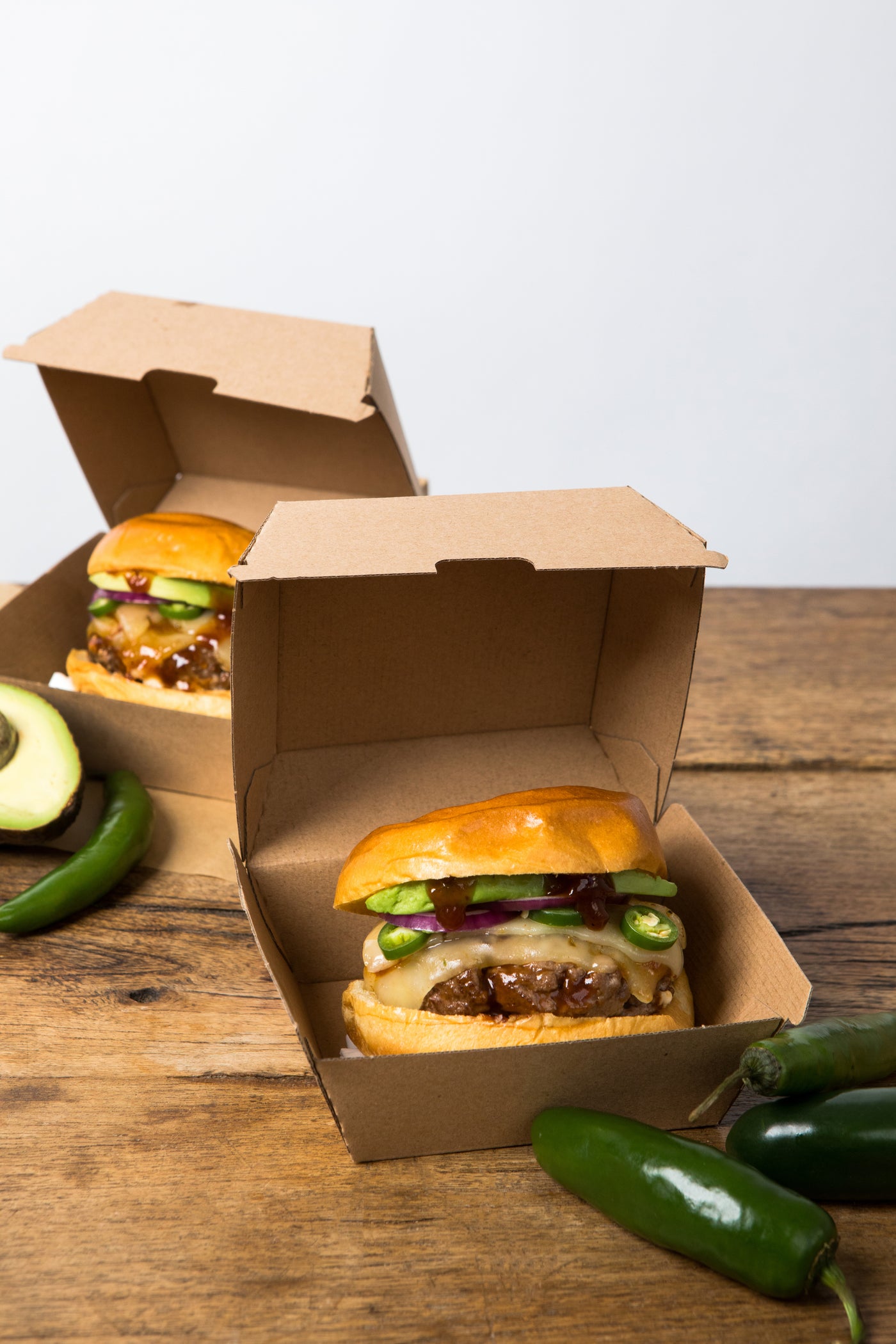 Kraft Mini Slider Box -2oz L:2.8 X W:2.8 X H:2 In 500 Pcs/Cs