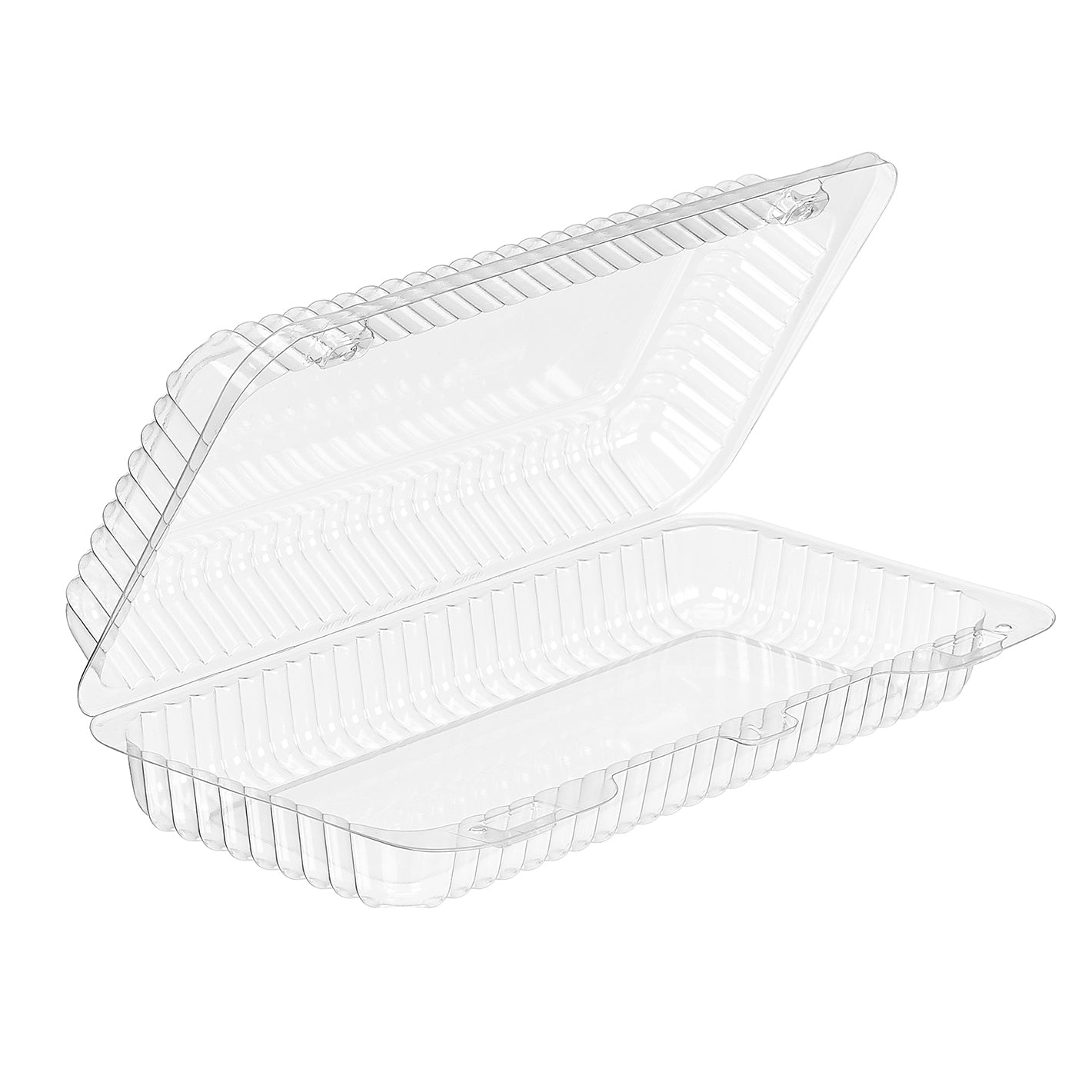 SLP18 HINGED SANDWICH CONTAINER (300/CS) - Paper Supplies Plus