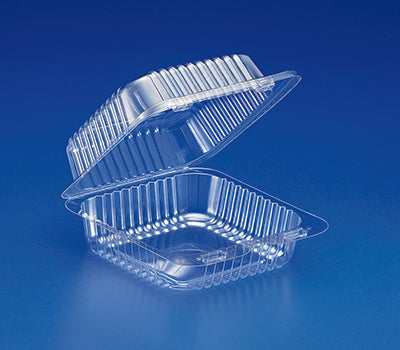 SLP20 HINGED DELI CONTAINER (500/CS) - Paper Supplies Plus