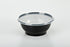 Sunrise Brands SR-08B - 8 oz. Microwaveable Round Bowl and Lid Combo, Black Base/Clear Lid, 240 ct.