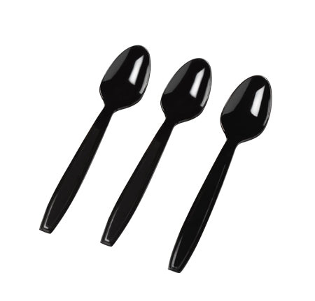 Extra Heavy Weight Teaspoon (White, Black, Clear, & Bone) (1000/CS) - Paper Supplies Plus