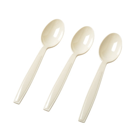 Extra Heavy Weight Teaspoon (White, Black, Clear, & Bone) (1000/CS) - Paper Supplies Plus
