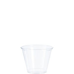 Solo® 9oz Squat Ultra Clear™ PET Cold Cups (1000/CS) - Paper Supplies Plus