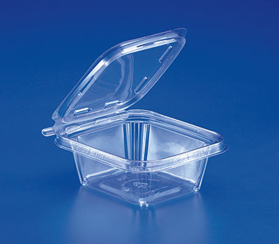 0.2 oz Clear PP Plastic Hinged Lid Containers (Clear Hinged Cap) -  2924B05CLR