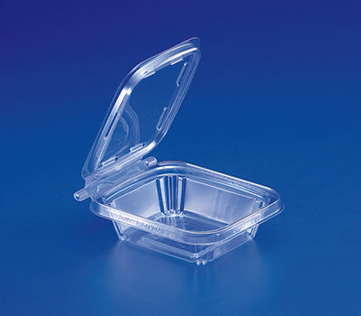 4 Compartments Clear Containers With Tamper Evident For Snacks and Veggies  - 252/Case (Alternative to TSSB3R)