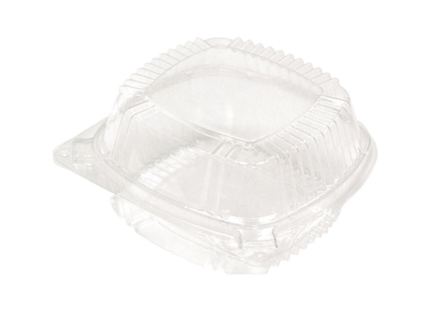 SMRTLK 5" HING LID SANDWICH-CLEAR (375/CS) - Paper Supplies Plus