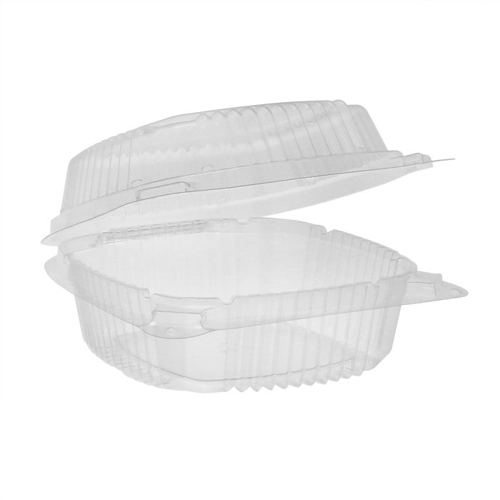 5.25" ClearView® SmartLock® Hinged Lid Container, Clear (375  Containers Per Case)