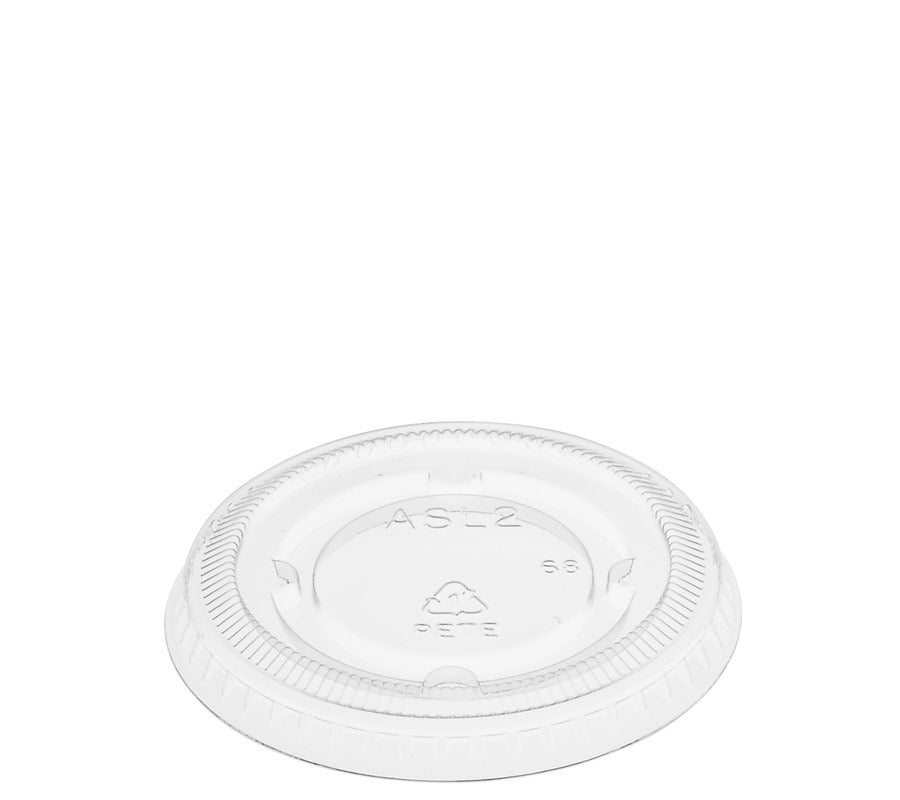 Lid for the 1.5 & 2 Ounce Soufflé Cup (2,500 Per Case)