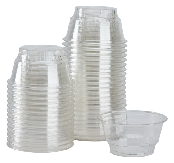 Karat 5oz PET Plastic Dessert Cups (92mm) - 1,000 Cups