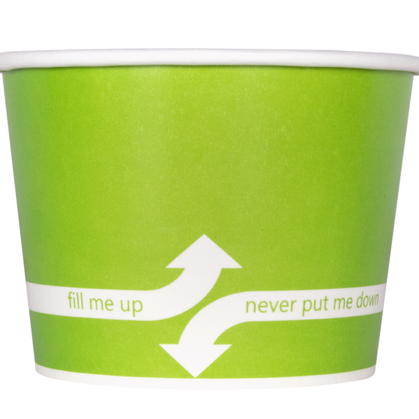 Karat 16oz Food Containers - Green (112mm) - 1,000 ct