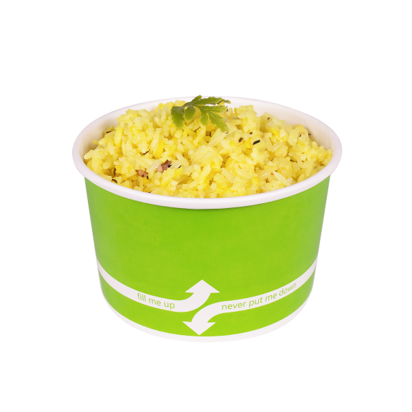 Karat 16oz Food Containers - Green (112mm) - 1,000 ct