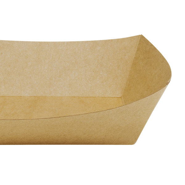 2.0 lb Food Tray - Kraft - 1,000 Trays Per Case