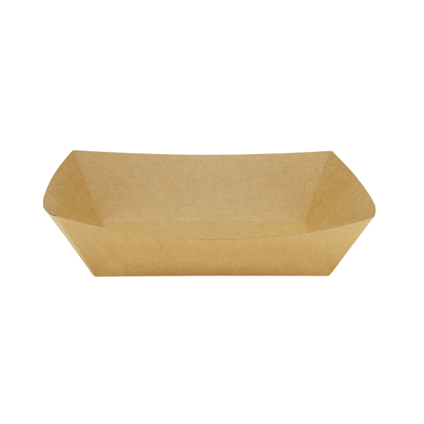 5.0 lb Food Tray - Kraft - 500 Trays Per Case