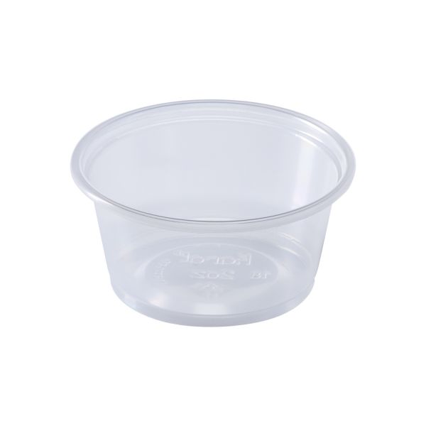 Karat 2 oz PP Plastic Portion Cups - Clear - 2,500 Cups