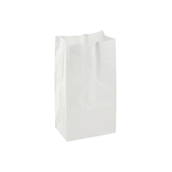 Karat 4lb Paper Bag - White - 2,000 ct