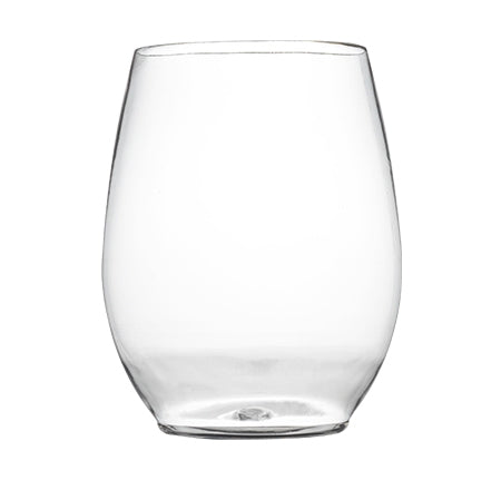 12 oz. Stemless Goblet 48/Case (Available in Clear, Black, & White) - Paper Supplies Plus