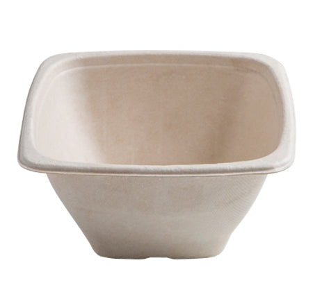 7" 40 OZ. SQUARE BOWL (300/CS) - Paper Supplies Plus