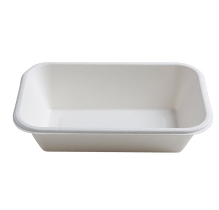 8.5" X 5.5" 32OZ. RECTANGULAR BOWL (300/CS) - Paper Supplies Plus