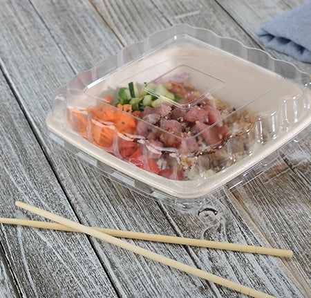 7" DOME LID FOR SQUARE BOWLS (300/CS)