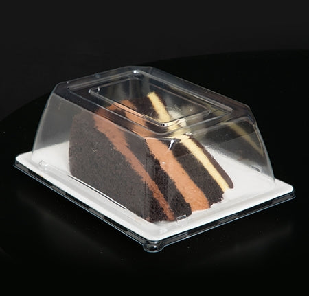 7.5" X 5.5" - DOME LID W/VENT FOR RECTANGULAR PLATE (120/CS)