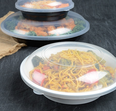 9" ROUND DOME LID, POLYPRO (50 PER CASE)