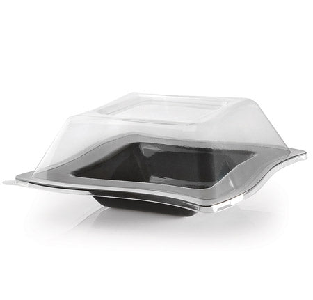 Dome Lid for the 12oz Wave-trends Square Plate (120/CS)