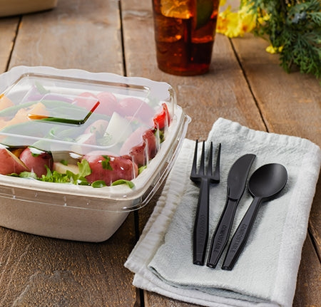 6.2" SPOON CPLA (Compostable)- 1000/CS - Paper Supplies Plus