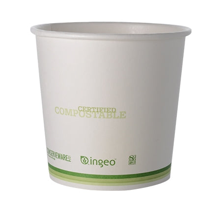 24 OZ. PLA LINED FOOD CONTAINER (115MM)- 500 Per Case