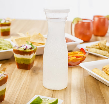 20 oz. Carafe, w/Lid (12/CS) - Paper Supplies Plus