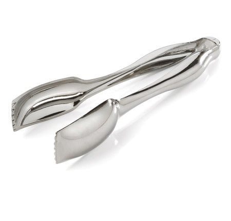8.5" Silver Tongs (40/CS) - Paper Supplies Plus