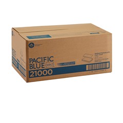 Pacific Blue Select™ M-Fold Premium 2-Ply Paper Towel, White (2000/CS) - Paper Supplies Plus