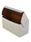 Southern Champion Tray 0924 Premium Clay Coated Kraft Paperboard White Non-Window Lock Corner Bakery Box, 8" Length x 4" Width x 4" Height (Case of 250)