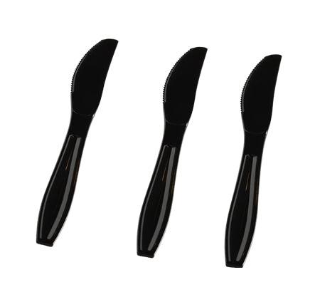 Extra Heavy Weight Knives (White, Black, Clear, & Bone) (1000/CS) - Paper Supplies Plus