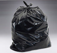 Trash Liner 58 Gallon (22x18x58) Heavy Duty (100/Case) - BLACK OR CLEAR - Paper Supplies Plus