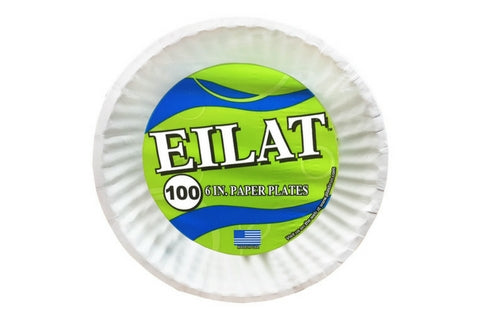 6" Paper Plates (1000/case) - Paper Supplies Plus