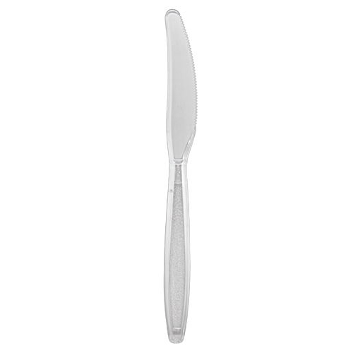 Plastic Heavy Weight Knife (Polystyrene) - Clear - 1,000 Knives