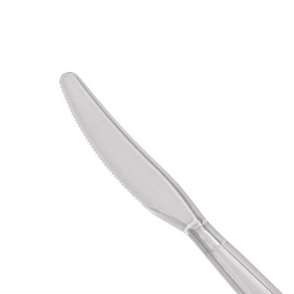SafePro KHB Black Heavyweight Plastic Knives, 1000/CS