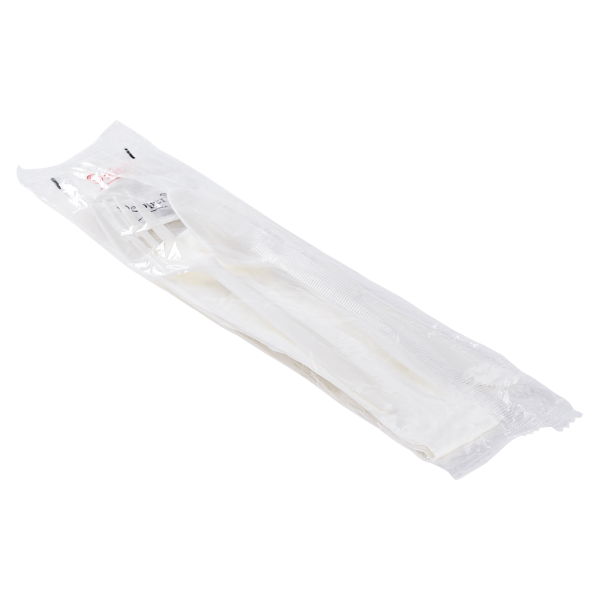 Plastic Medium Weight Cutlery Kits with Salt and Pepper - White - 250 Kits