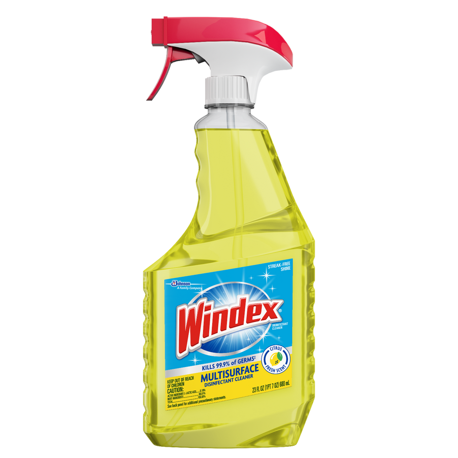 WINDEX MULTI-SURFACE DISINFECTANT TRIGGER 32-OZ (8 Bottles Per Case)